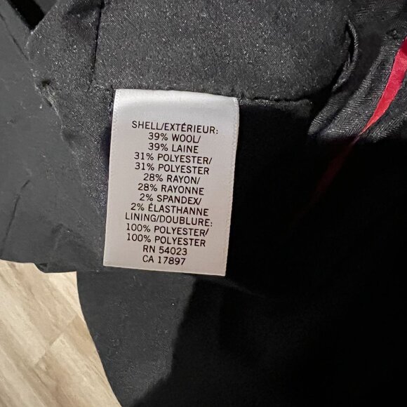 Banana Republic Women's Black Ryan Fit Dress Pants Size 2 - Picture 5 of 9